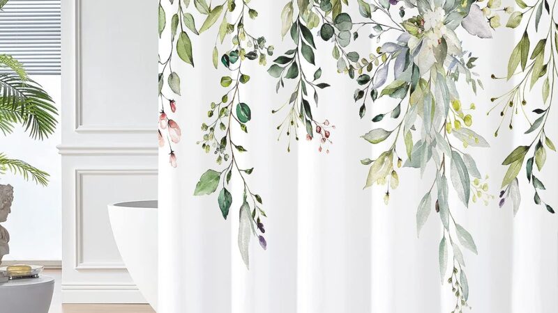 Gibelle Sage Green Eucalyptus Shower Curtain Review: Transform Your Bathroom with Natural Beauty