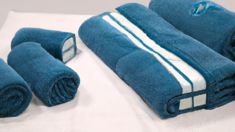 Experience Unparalleled Comfort with Towels Featuring Built-in Detachable Pillows