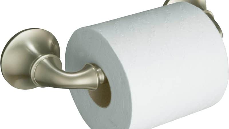 KOHLER K-11374-BN Forté Toilet Tissue Holder: A Stylish and Functional Addition to Your Bathroom