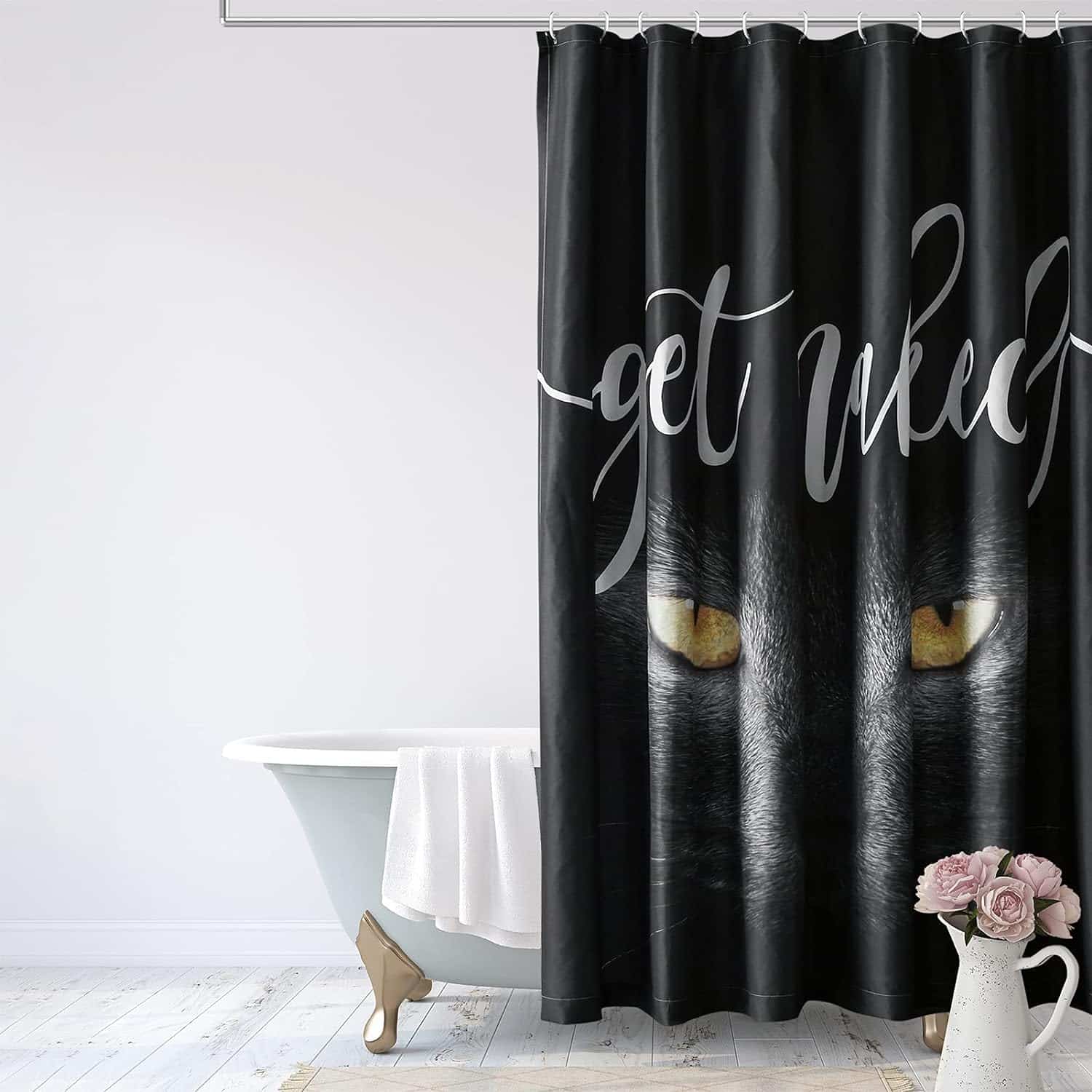 Alimumu Get Naked Shower Curtain: A Fun and Chic Addition to Your Bathroom