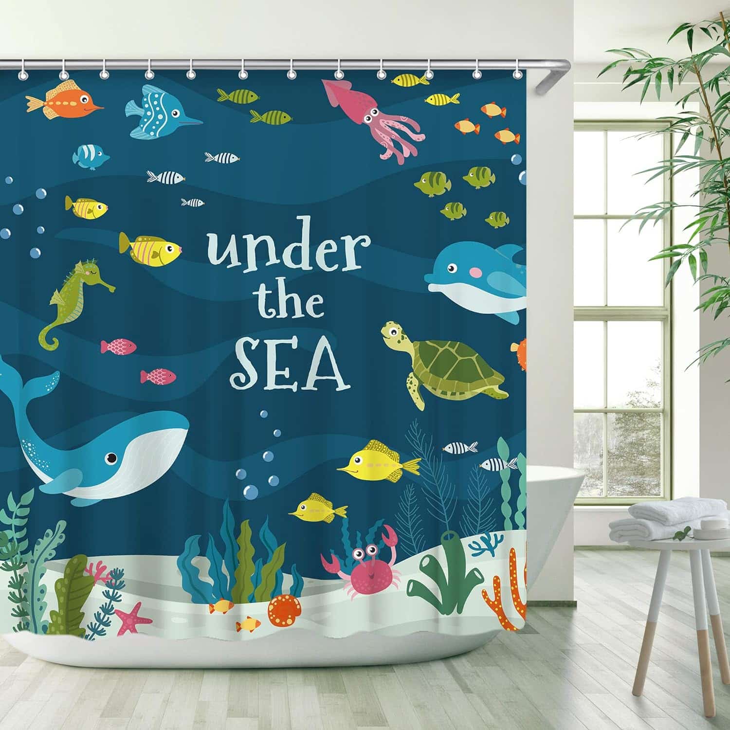 RosieLily Kids Shower Curtain: A Fun and Functional Addition to Your Bathroom Decor