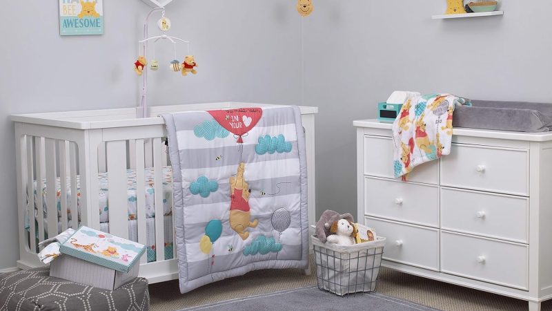 Disney’s Winnie The Pooh First Best Friend 4 Piece Nursery Crib Bedding Set: A Whimsical Journey to the Hundred Acre Woods
