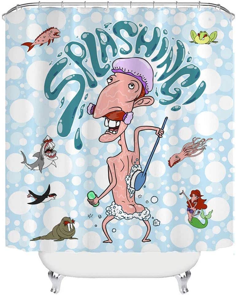 HAISUKA Nigel Thornberry Shower Curtain: A Fun and Functional Addition to Your Bathroom
