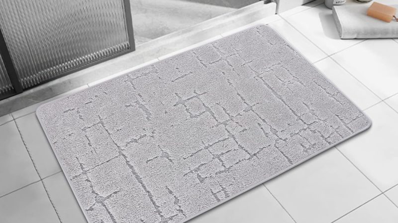 WIRIST Super Absorbent Bath Mats: Stylish Comfort and Safety for Your Bathroom