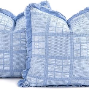 COCOPLOCEUS Waffle Pillow Covers 24×24: A Stylish and Versatile Addition to Your Home