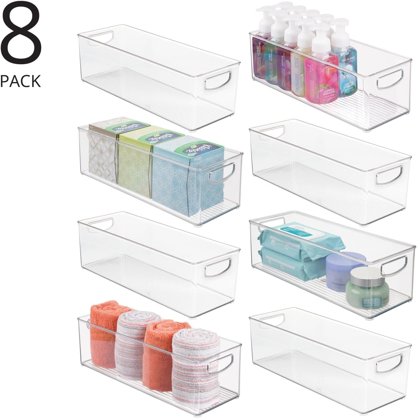 mDesign Plastic Toiletry Organizer for Bathroom - A Must-Have Storage Solution